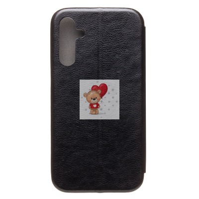 Чехол-книжка для Samsung Galaxy A15 5G (черный) - BC002