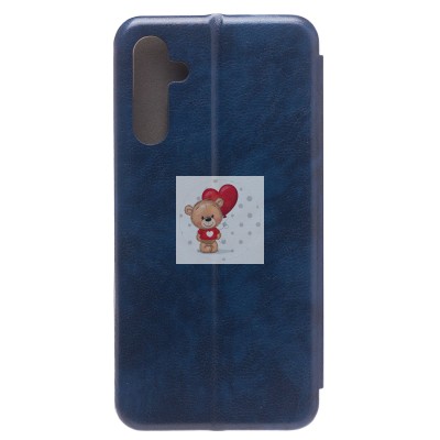 Чехол-книжка для Samsung Galaxy A34 (синий) - BC002