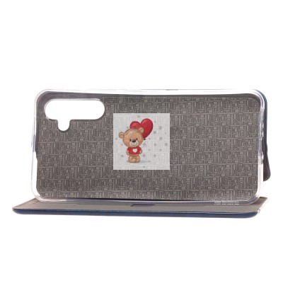 Чехол-книжка для Samsung Galaxy A34 (синий) - BC002