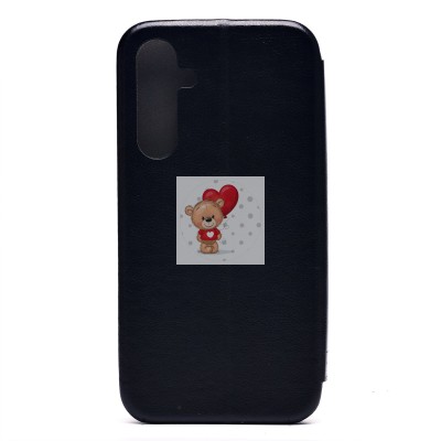 Чехол-книжка для Samsung Galaxy A55 (черный) - BC002