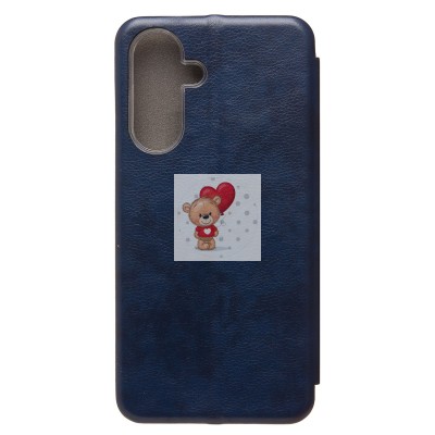 Чехол-книжка для Samsung Galaxy A56 5G (синий) - BC002