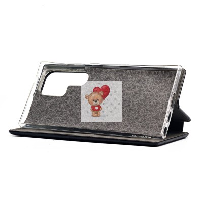 Чехол-книжка для Samsung Galaxy S24 Ultra (черный) - BC002 Чехол-книжка для Samsung Galaxy S24 Ultra (черный) - BC002