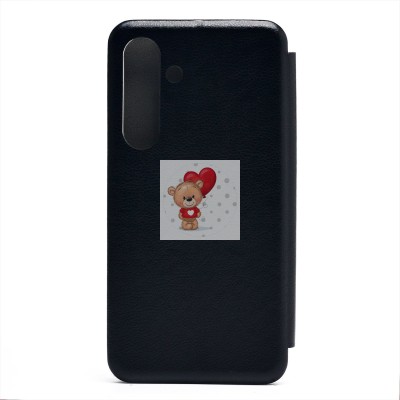 Чехол-книжка для Samsung Galaxy S24 (черный) - BC002