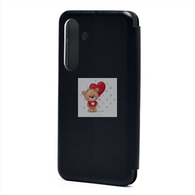 Чехол-книжка для Samsung Galaxy S24 (черный) - BC002