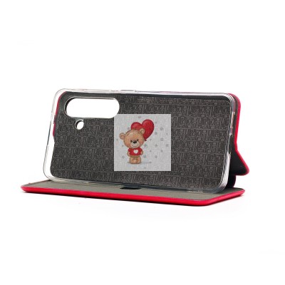 Чехол-книжка для Samsung Galaxy S24 (розовый) - BC002