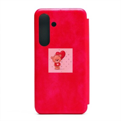 Чехол-книжка для Samsung Galaxy S24+ (розовый) - BC002