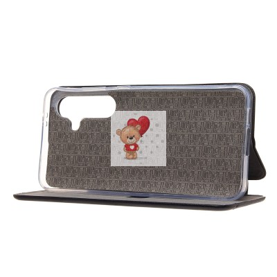 Чехол-книжка для Samsung Galaxy S24FE (черный) - BC002