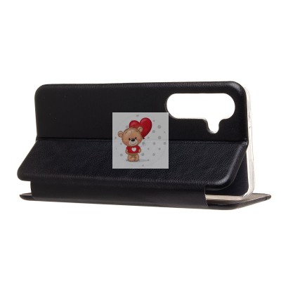 Чехол-книжка для Samsung Galaxy S24FE (черный) - BC002