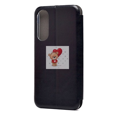 Чехол-книжка для Samsung Galaxy S25 Edge (черный) - BC002