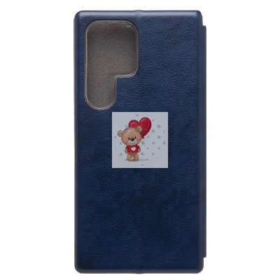 Чехол-книжка для Samsung Galaxy S25 Ultra (синий) - BC002