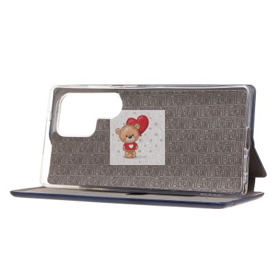 Чехол-книжка для Samsung Galaxy S25 Ultra (синий) - BC002