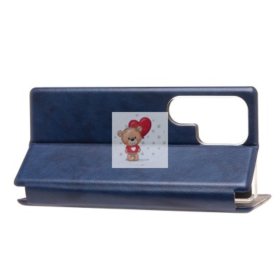 Чехол-книжка для Samsung Galaxy S25 Ultra (синий) - BC002