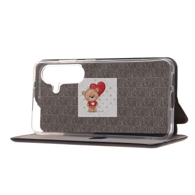 Чехол-книжка для Samsung Galaxy S25 (черный) - BC002 Чехол-книжка для Samsung Galaxy S25 (черный) - BC002