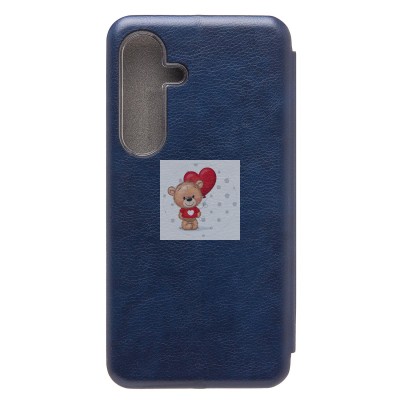 Чехол-книжка для Samsung Galaxy S25 (синий) - BC002 Чехол-книжка для Samsung Galaxy S25 (синий) - BC002