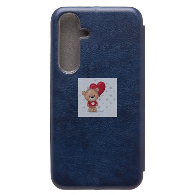 Чехол-книжка для Samsung Galaxy S25+ (синий) - BC002 Чехол-книжка для Samsung Galaxy S25+ (синий) - BC002