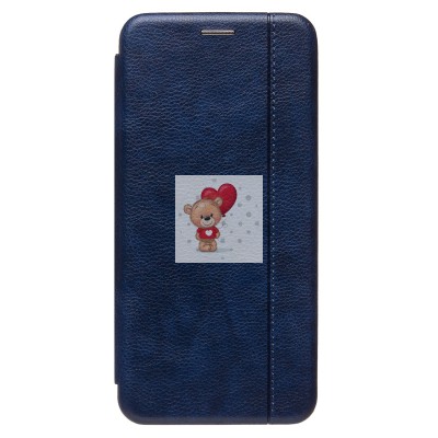 Чехол-книжка для Samsung  A245 Galaxy A24 4G (синий) - BC002