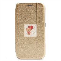 Чехол-книжка для Samsung A015 Galaxy A01 (золотой) открытие вбок - BC002 Чехол-книжка для Samsung A015 Galaxy A01 (золотой) открытие вбок - BC002