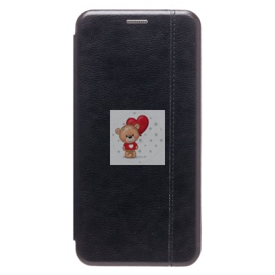 Чехол-книжка для Samsung A045 Galaxy A04 (черный) - BC002