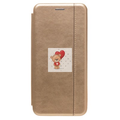 Чехол-книжка для Samsung A045 Galaxy A04 (золотой) - BC002