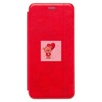 Чехол-книжка для Samsung A057 Galaxy A05s (красный) - BC002