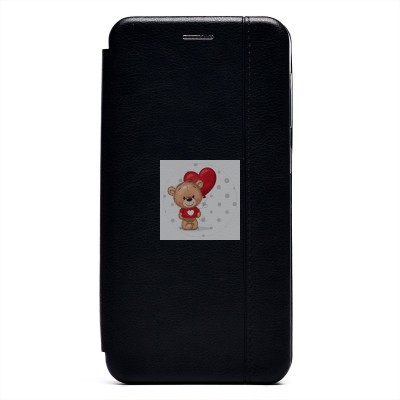 Чехол-книжка для Samsung A105 Galaxy A10 (черный) открытие вбок - BC002