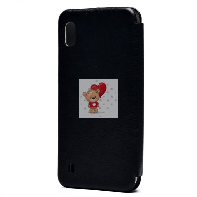 Чехол-книжка для Samsung A105 Galaxy A10 (черный) открытие вбок - BC002 Чехол-книжка для Samsung A105 Galaxy A10 (черный) открытие вбок - BC002