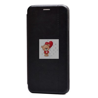 Чехол-книжка для Samsung A125 Galaxy A12 (черный) открытие вбок - BC002 Чехол-книжка для Samsung A125 Galaxy A12 (черный) открытие вбок - BC002