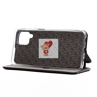 Чехол-книжка для Samsung A125 Galaxy A12 (черный) открытие вбок - BC002 Чехол-книжка для Samsung A125 Galaxy A12 (черный) открытие вбок - BC002