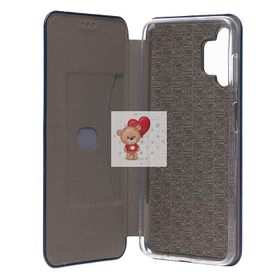 Чехол-книжка для Samsung A135 Galaxy A13 4G открытие вбок (синий) - BC002 Чехол-книжка для Samsung A135 Galaxy A13 4G открытие вбок (синий) - BC002