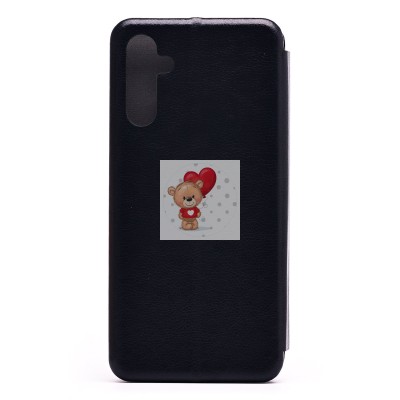 Чехол-книжка для A146 Galaxy A14 5G (MediaTek) (черный) - BC002