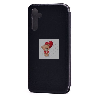 Чехол-книжка для A146 Galaxy A14 5G (MediaTek) (черный) - BC002