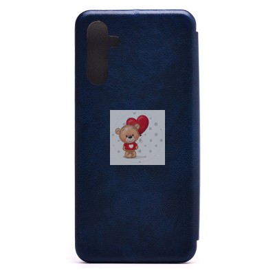 Чехол-книжка для A146 Galaxy A14 5G (MediaTek) (синий) - BC002
