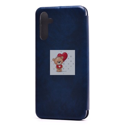 Чехол-книжка для A146 Galaxy A14 5G (MediaTek) (синий) - BC002