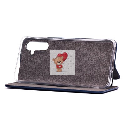 Чехол-книжка для A146 Galaxy A14 5G (MediaTek) (синий) - BC002