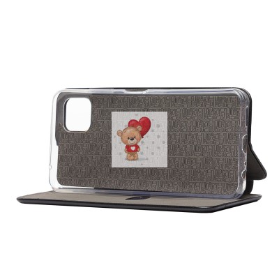 Чехол-книжка для Samsung A226 Galaxy A22s 5G открытие вбок (черный) - BC002 Чехол-книжка для Samsung A226 Galaxy A22s 5G открытие вбок (черный) - BC002