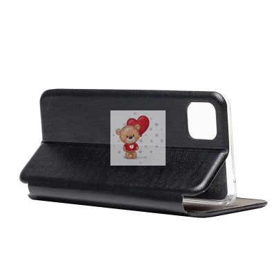 Чехол-книжка для Samsung A226 Galaxy A22s 5G открытие вбок (черный) - BC002 Чехол-книжка для Samsung A226 Galaxy A22s 5G открытие вбок (черный) - BC002