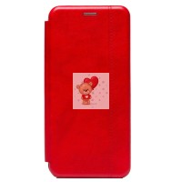 Чехол-книжка для Samsung A226 Galaxy A22s 5G открытие вбок (красный) - BC002 Чехол-книжка для Samsung A226 Galaxy A22s 5G открытие вбок (красный) - BC002