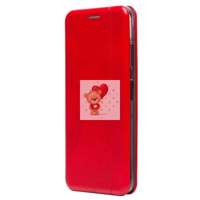 Чехол-книжка для Samsung A226 Galaxy A22s 5G открытие вбок (красный) - BC002 Чехол-книжка для Samsung A226 Galaxy A22s 5G открытие вбок (красный) - BC002