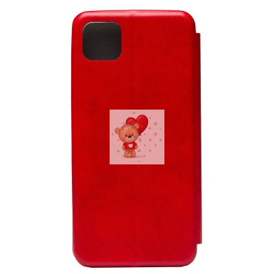 Чехол-книжка для Samsung A226 Galaxy A22s 5G открытие вбок (красный) - BC002 Чехол-книжка для Samsung A226 Galaxy A22s 5G открытие вбок (красный) - BC002