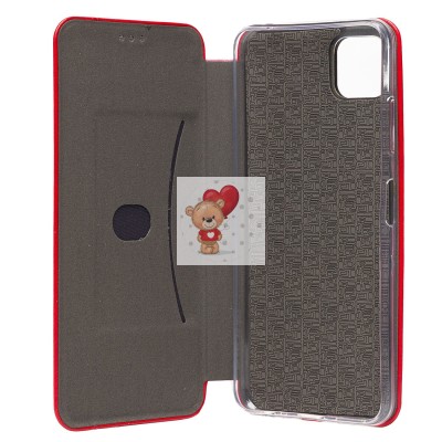 Чехол-книжка для Samsung A226 Galaxy A22s 5G открытие вбок (красный) - BC002 Чехол-книжка для Samsung A226 Galaxy A22s 5G открытие вбок (красный) - BC002