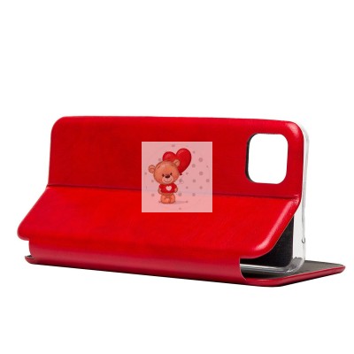 Чехол-книжка для Samsung A226 Galaxy A22s 5G открытие вбок (красный) - BC002 Чехол-книжка для Samsung A226 Galaxy A22s 5G открытие вбок (красный) - BC002