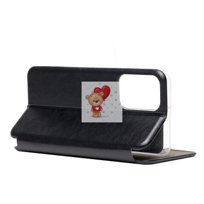 Чехол-книжка для Samsung A235 Galaxy A23 4G открытие вбок (черный) - BC002 Чехол-книжка для Samsung A235 Galaxy A23 4G открытие вбок (черный) - BC002