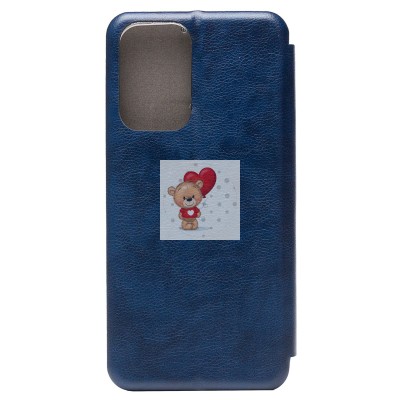 Чехол-книжка для Samsung A235 Galaxy A23 4G открытие вбок (синий) - BC002 Чехол-книжка для Samsung A235 Galaxy A23 4G открытие вбок (синий) - BC002