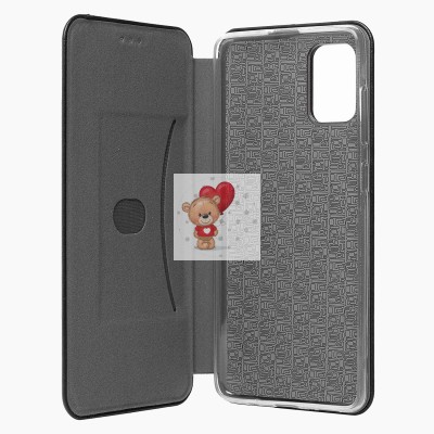 Чехол-книжка для Samsung A315 Galaxy A31 (черный) открытие вбок - BC002 Чехол-книжка для Samsung A315 Galaxy A31 (черный) открытие вбок - BC002