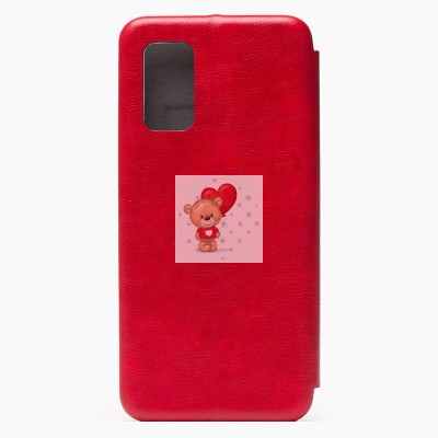 Чехол-книжка для Samsung A325 Galaxy A32 4G (красный) открытие вбок - BC002 Чехол-книжка для Samsung A325 Galaxy A32 4G (красный) открытие вбок - BC002