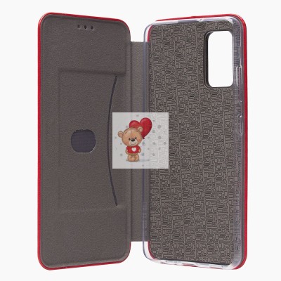 Чехол-книжка для Samsung A325 Galaxy A32 4G (красный) открытие вбок - BC002 Чехол-книжка для Samsung A325 Galaxy A32 4G (красный) открытие вбок - BC002