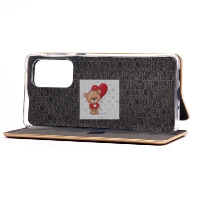 Чехол-книжка для Samsung A336 Galaxy A33 5G открытие вбок (золотой) - BC002 Чехол-книжка для Samsung A336 Galaxy A33 5G открытие вбок (золотой) - BC002