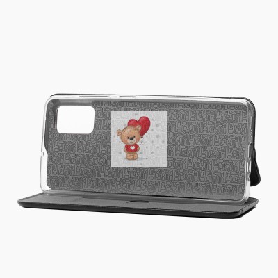 Чехол-книжка для Samsung A515 Galaxy A51 4G (черный) открытие вбок - BC002 Чехол-книжка для Samsung A515 Galaxy A51 4G (черный) открытие вбок - BC002