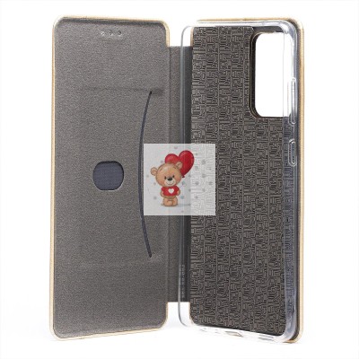 Чехол-книжка для Samsung A525 Galaxy A52 (золотой) открытие вбок - BC002 Чехол-книжка для Samsung A525 Galaxy A52 (золотой) открытие вбок - BC002
