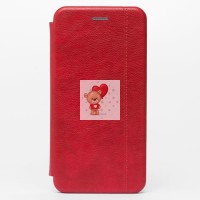 Чехол-книжка для Samsung A525 Galaxy A52 (красный) открытие вбок - BC002